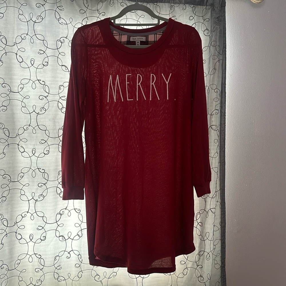 Rae Dunn MERRY. Nightshirt